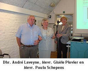 André Laveyne, Gisèle Plovier, Paula Schepens